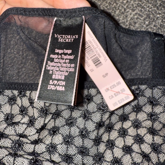 Victoria's Secret Black and Tan Panty - Picture 6 of 7